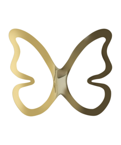 Decoro murale 3d "gold metal butterflies"